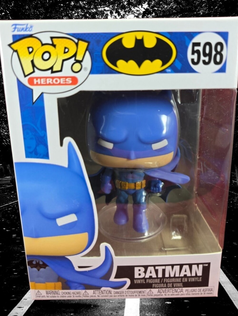 Funko Pop! Heroes: Batman # 598 (Nib) With Pop Protector
